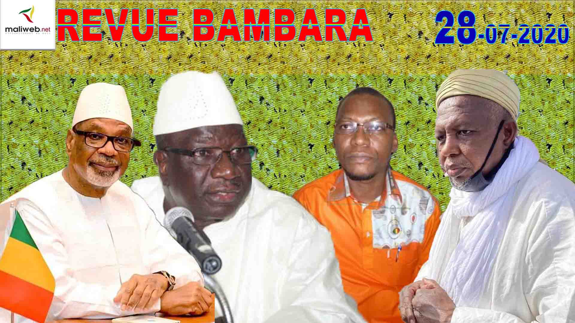 La revue de la presse en bambara du 28 juillet 2020