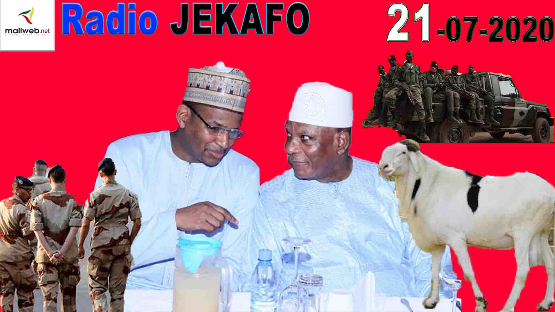 La revue de la presse de la Radio JEKAFO du 21 juillet 2020