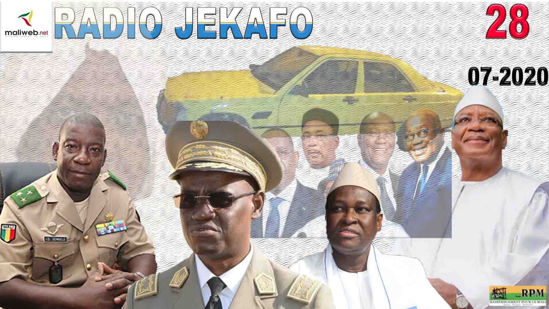 La revue de la presse de la Radio JEKAFO du 28 juillet 2020