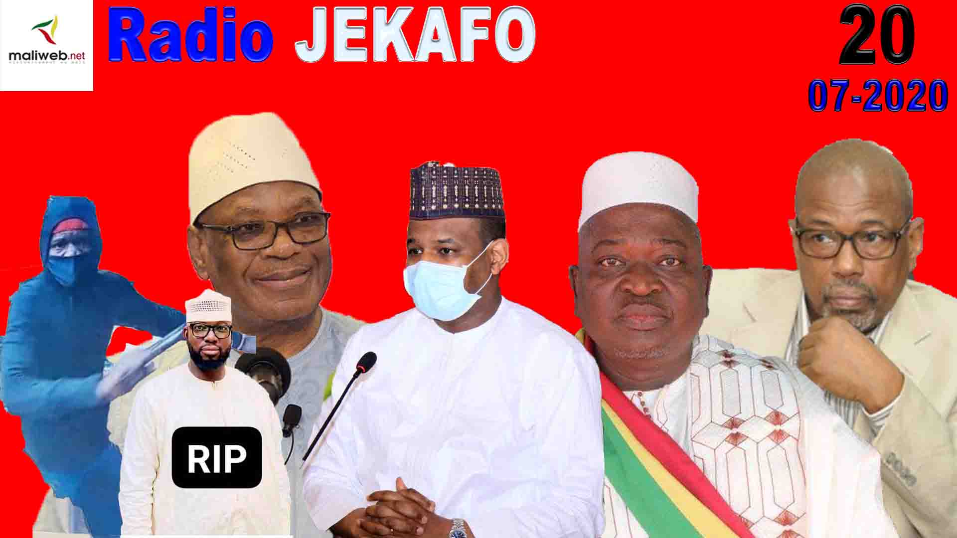 La revue de la presse de la Radio JEKAFO du 20 juillet 2020
