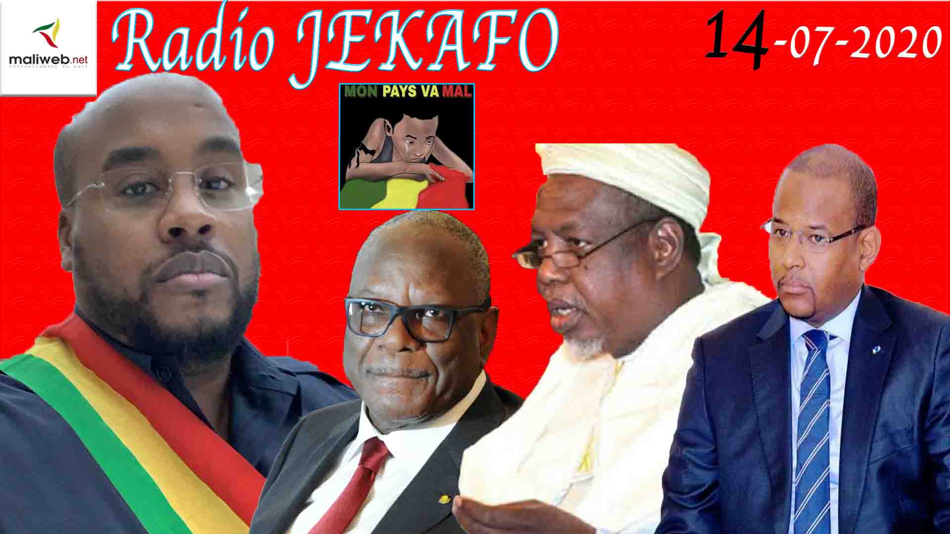 La revue de presse de la Radio JEKAFO du 14 juillet 2020