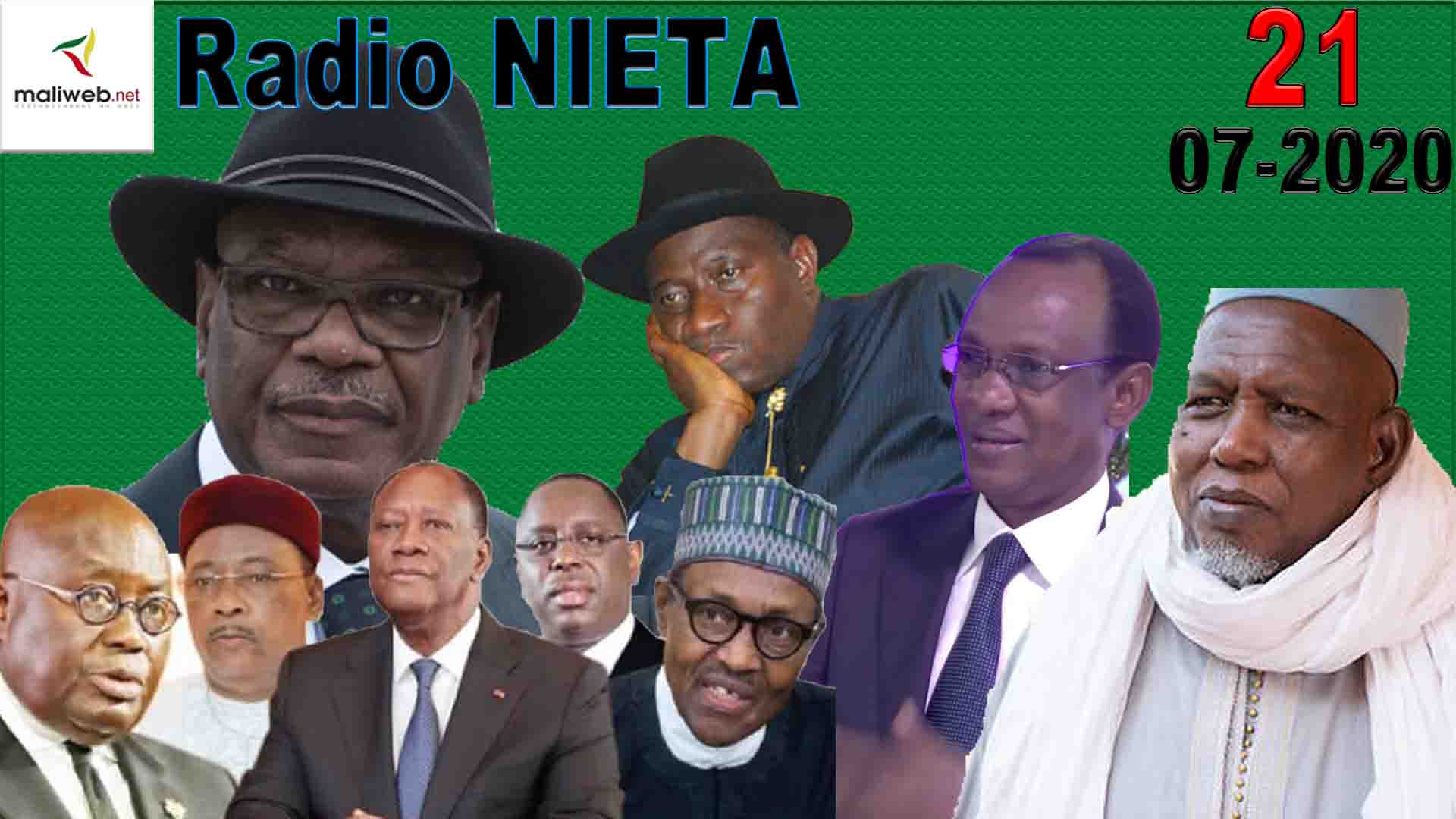 La revue de la presse de la Radio NIETA du 22 juillet 2020