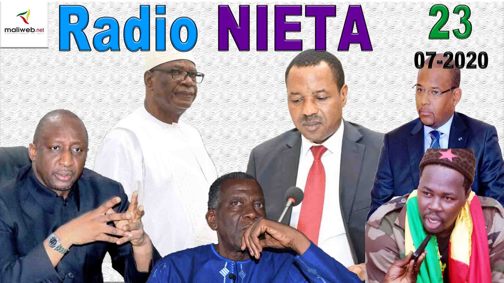 La revue de la presse de la Radio NIETA du 23 juillet 2020