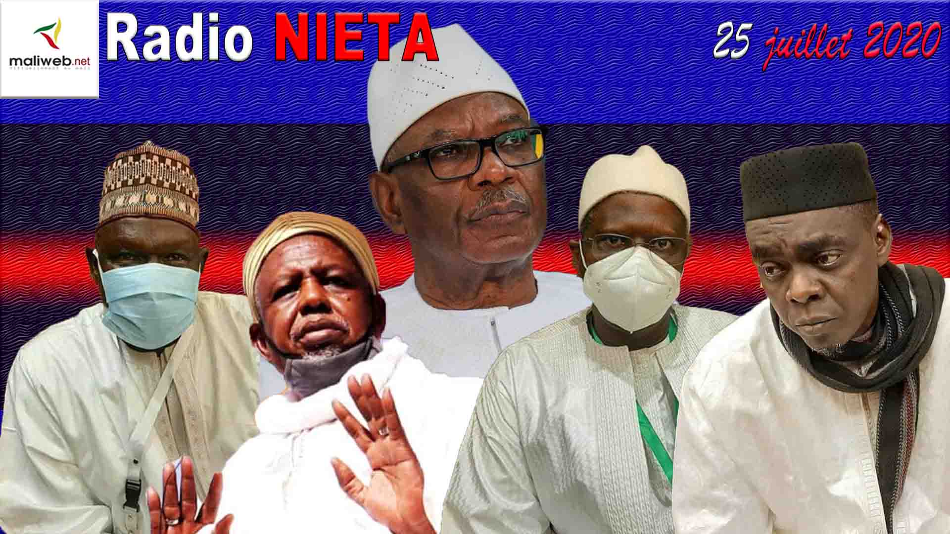 La revue de la presse de la Radio NIETA du 25 juillet 2020