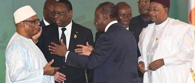 Quatre présidents africains au chevet du Mali en crise