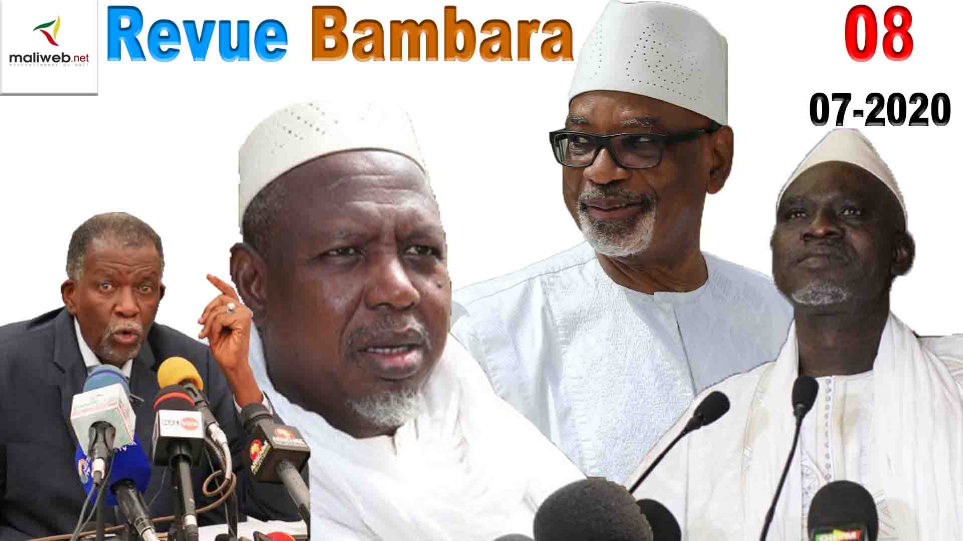 La revue de la presse en bambara du 08 Juillet 2020