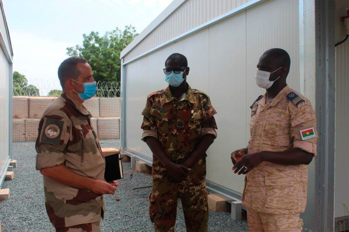 Barkhane : Des officiers français renforcent le poste de commandement de la force conjointe du G5 Sahel