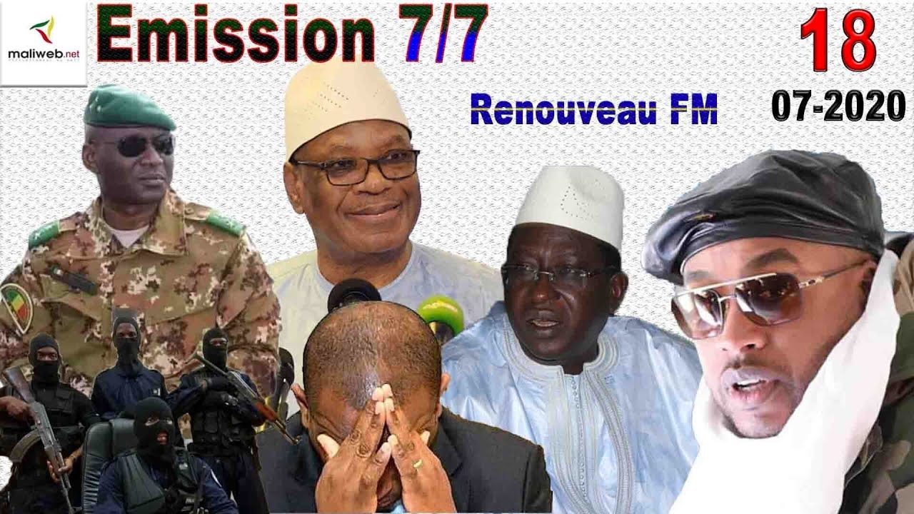 Emission 7/7 de la Radio Renouveau FM du 18 juillet 2020