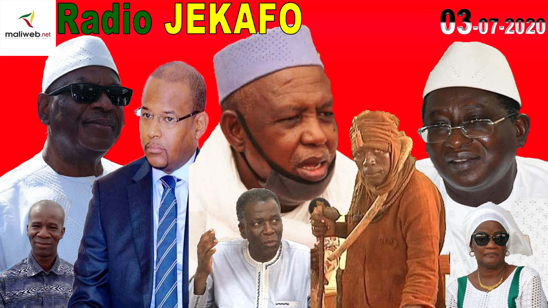 La revue de la presse de la Radio JEKAFO du 03 juillet 2020