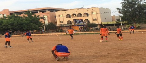 Après deux mois d’arrêt :  A Korofina nord, le terrain de sport retrouve sa couleur