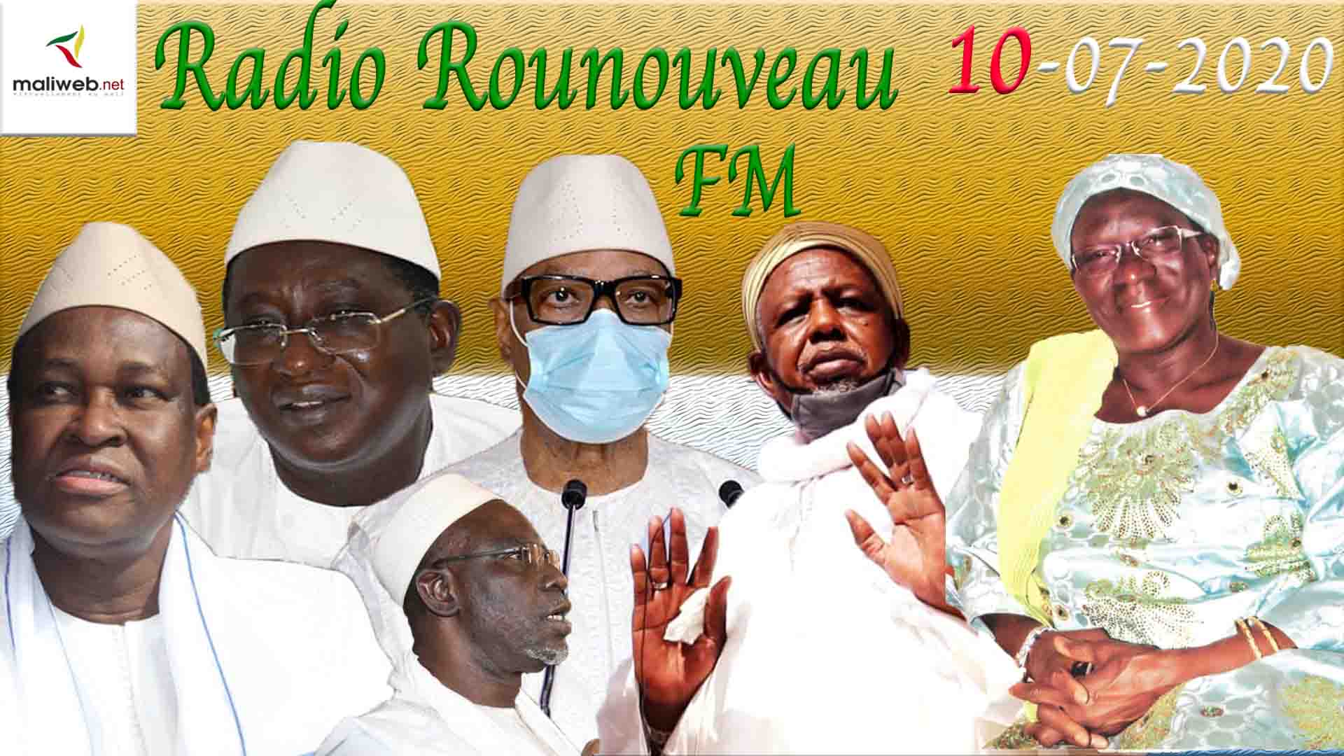 La revue de la presse de la Radio Renouveau FM du 10 juillet 2020