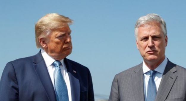 Covid-19: le conseiller de Donald Trump à la sécurité nationale testé positif (Maison Blanche)