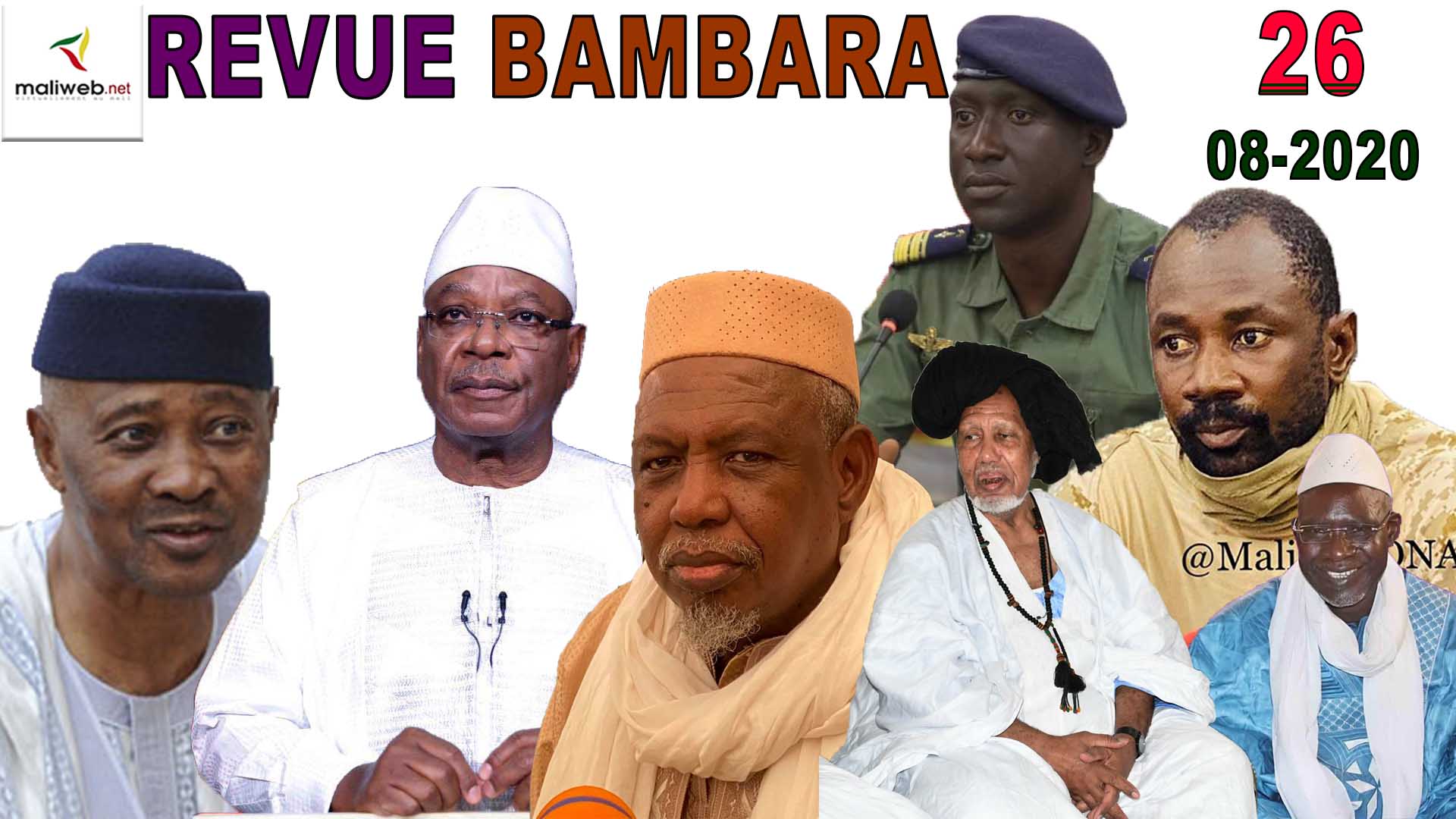 La Revue de la presse en Bambara du 26 Aout 2020
