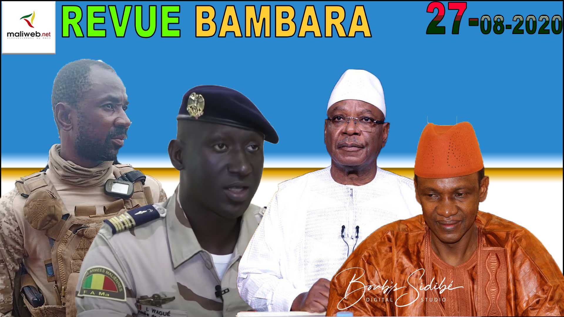 La revue de la presse en Bambara du 27 Aout 2020