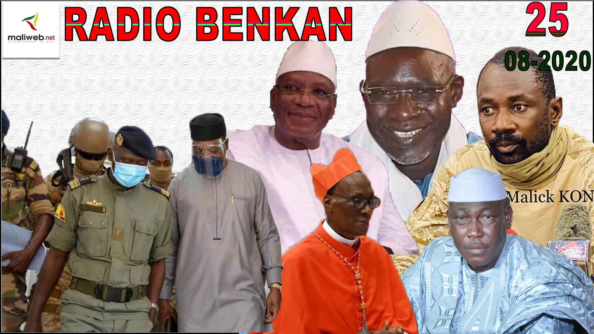 La revue de la presse de la Radio BENKAN du 25 août 2020