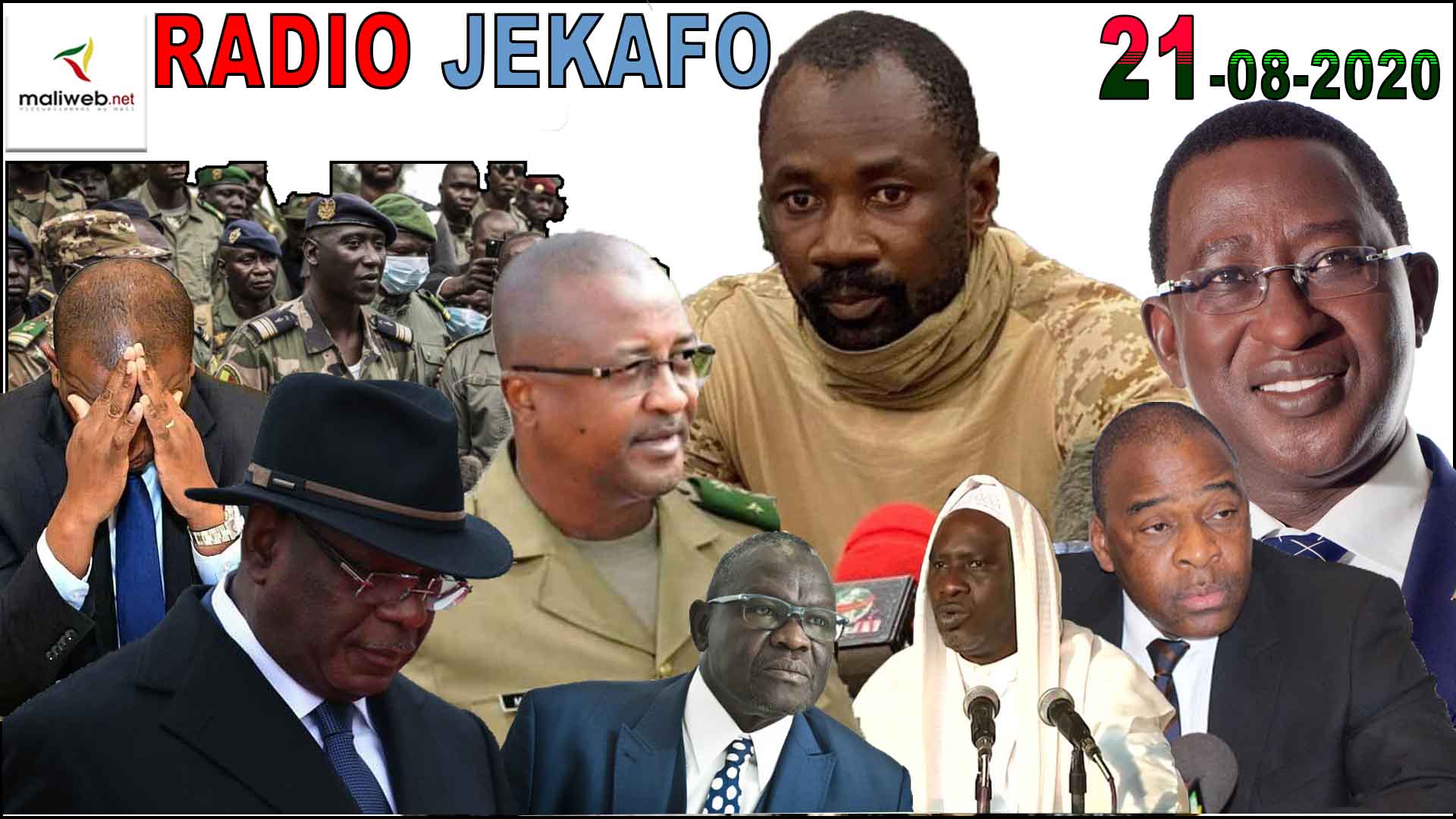 La revue de la presse de la Radio JEKAFO du 21 août 2020