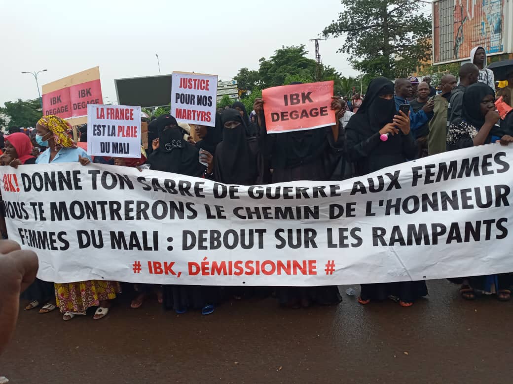 Situation désastreuse du pays :  La population mécontente du président IBK