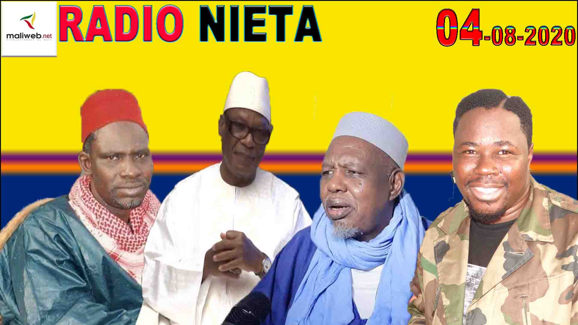 La revue de la presse de la Radio NIETA du 04 août 2020