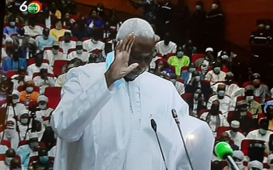 Mali / Investiture : Les points saillants du discours du nouveau Président de la Transition 