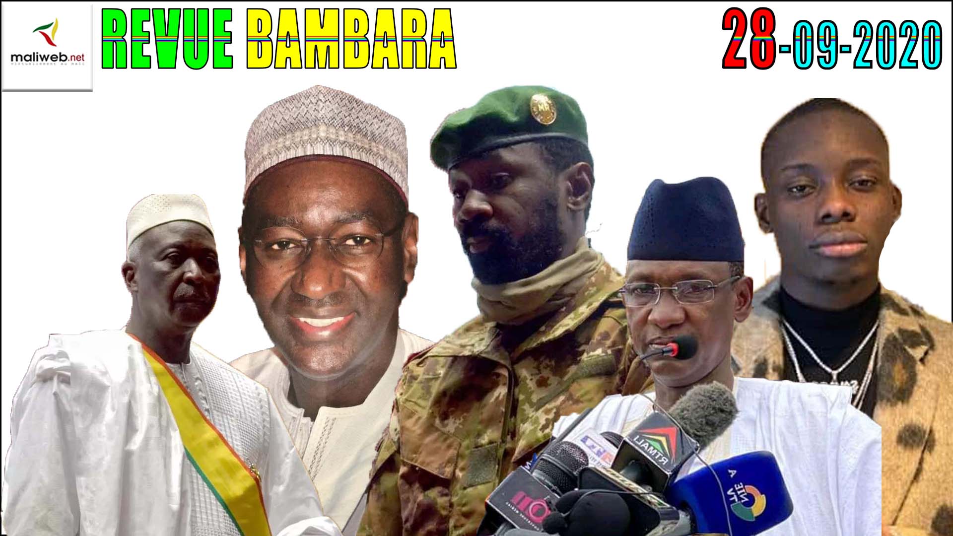 La revue de la presse en Bambara du 28 SEPTEMBRE 2020