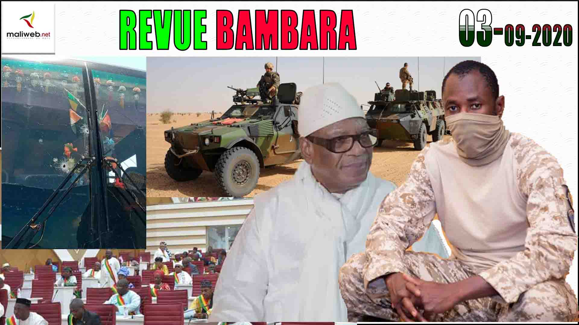 La revue de la presse en Bambara du 03 septembre 2020