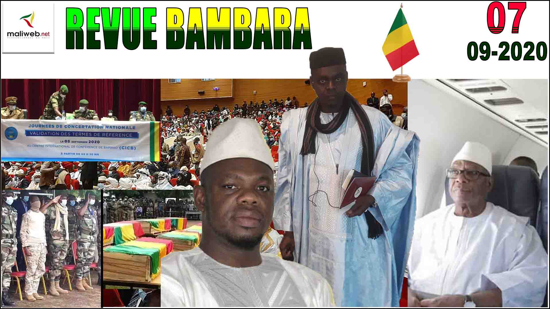 La revue de la Presse en Bambara du 07 Septembre 2020