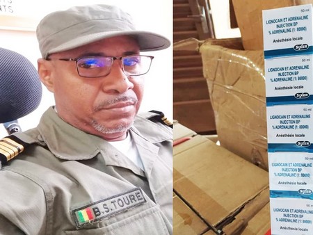Douanes de Sikasso :  1023 cartons de produits pharmaceutiques saisis dans une concession