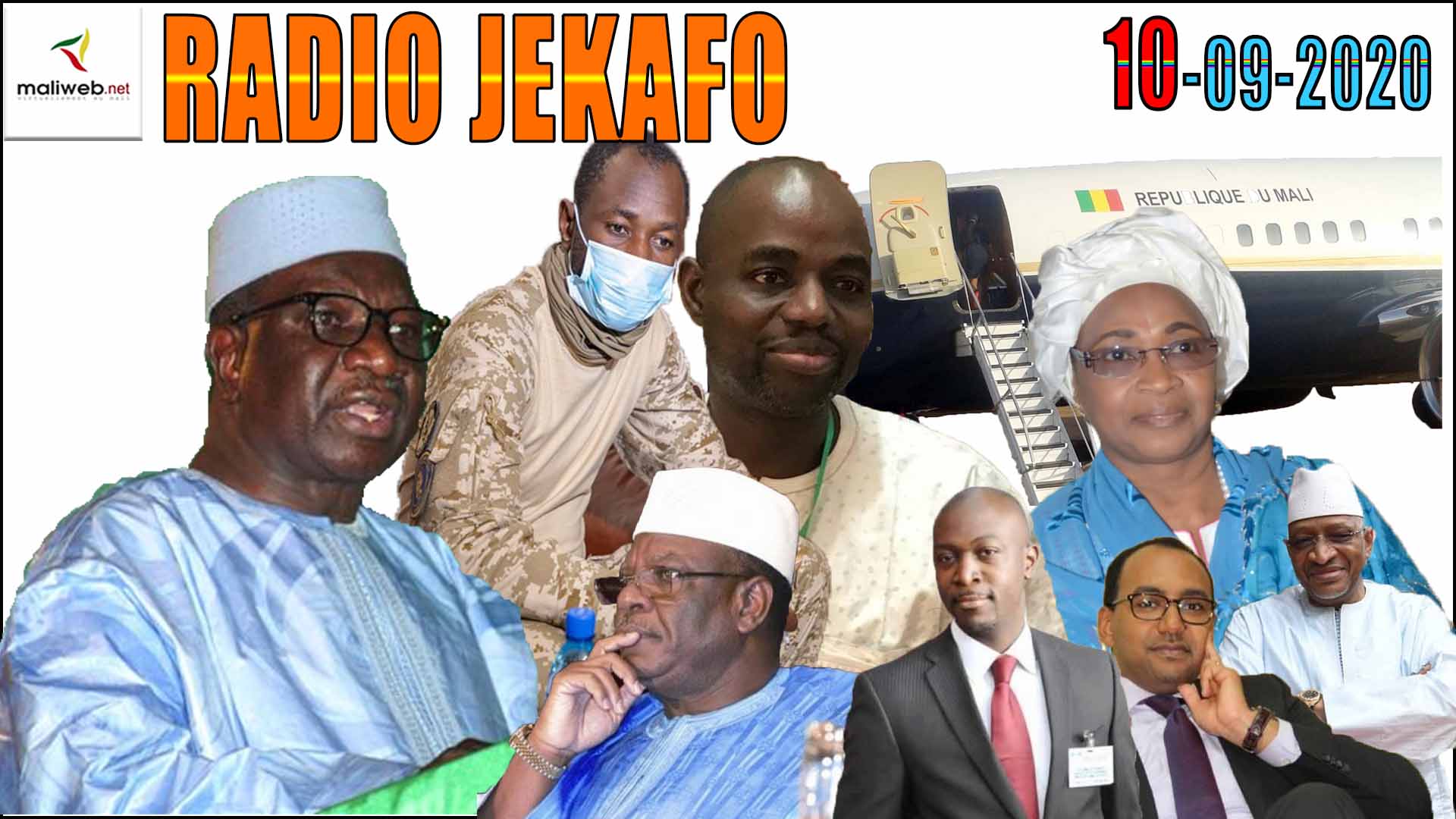 La revue de la presse de la Radio JEKAFO du 10 SEPTEMBRE 2020