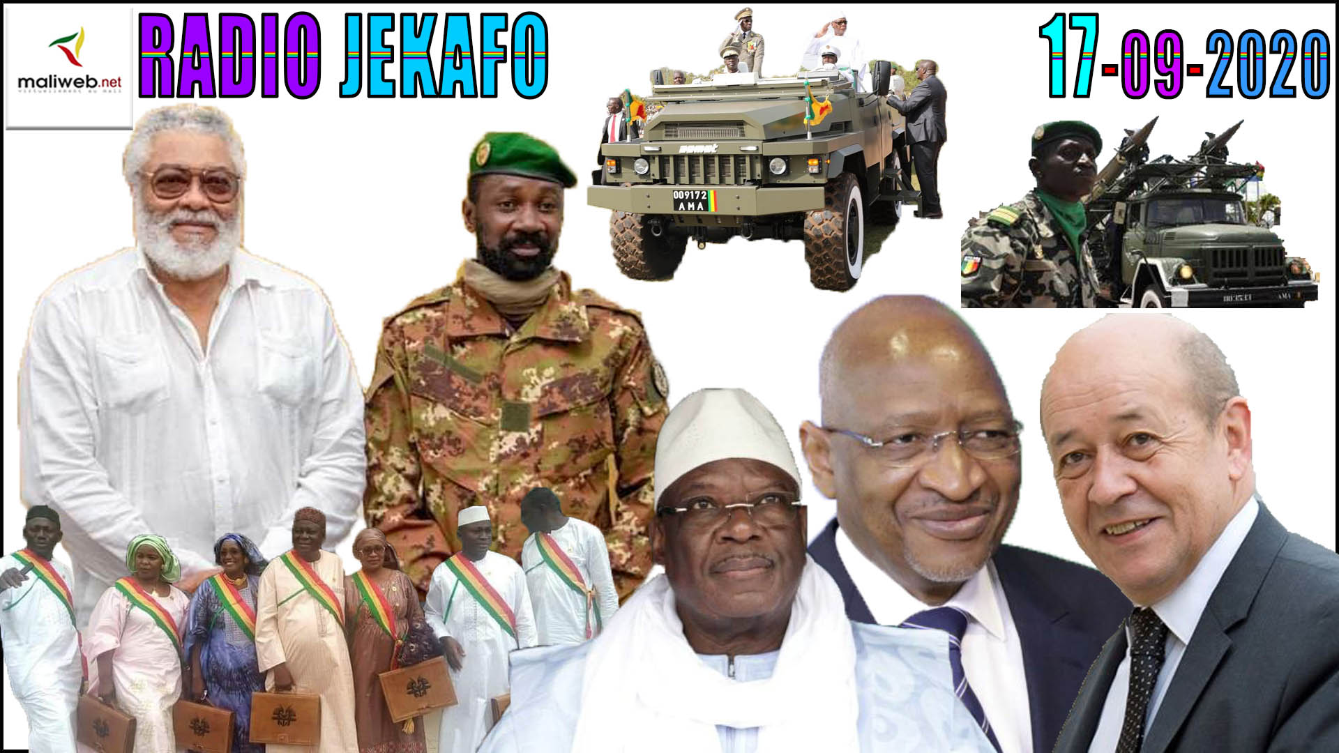 La revue de presse de la Radio JEKAFO du 17 Septembre 2020
