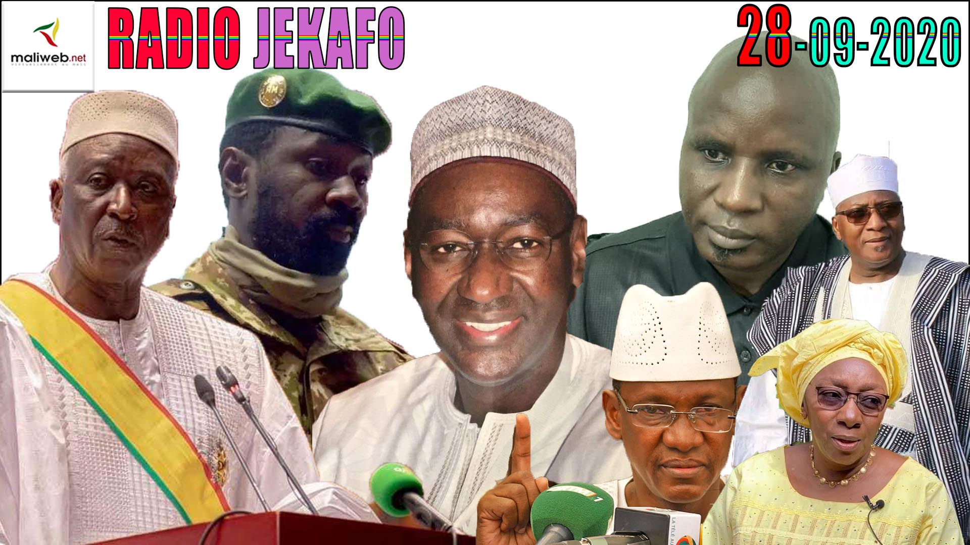 La revue de la presse de la Radio JEKAFO du 28 SEPTEMBRE 2020