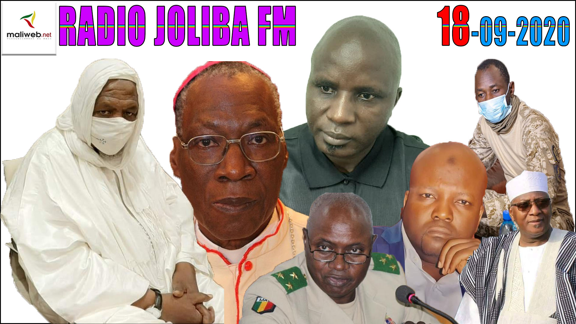 La revue de presse de la Radio JOLIBA FM du 18 Septembre 2020