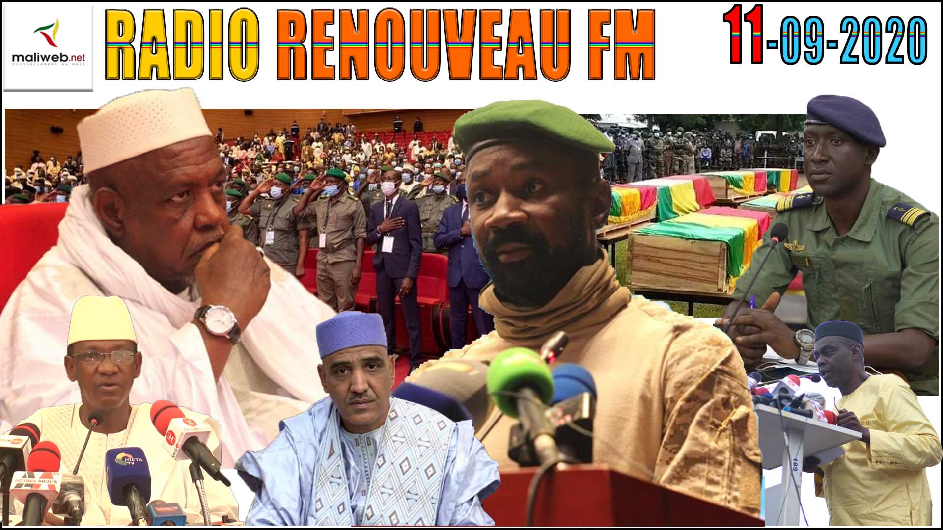 La revue de presse de la Radio RENOUVEAU FM du 11 Septembre 2020