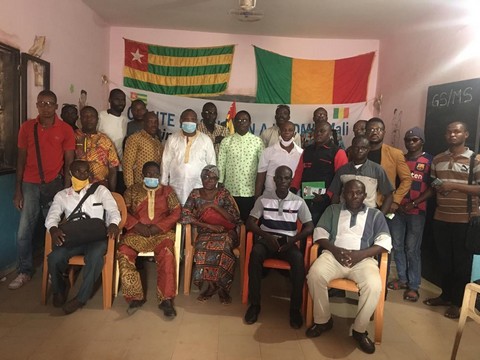Togo : le comité de soutien à  la DMK-Mali réclame la victoire à la présidentielle de l’opposant Dr Gabriel Agbéyomé Messan Kodjo