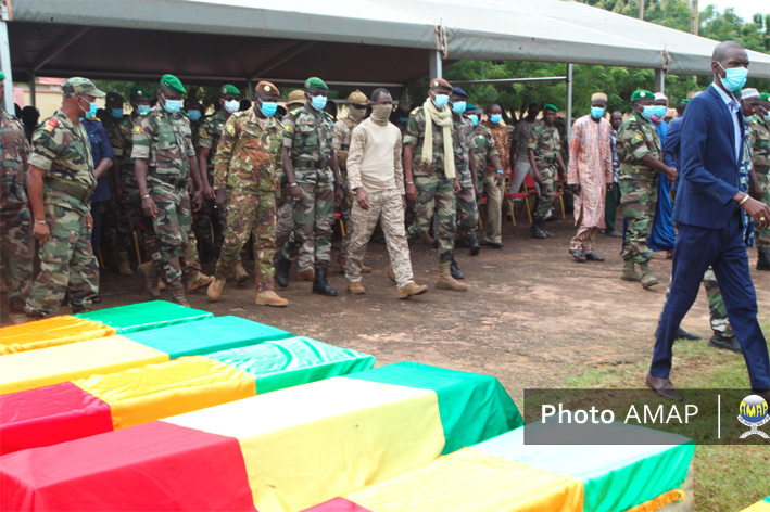 Militaires morts à Guiré au Mali : L’hommage de la nation