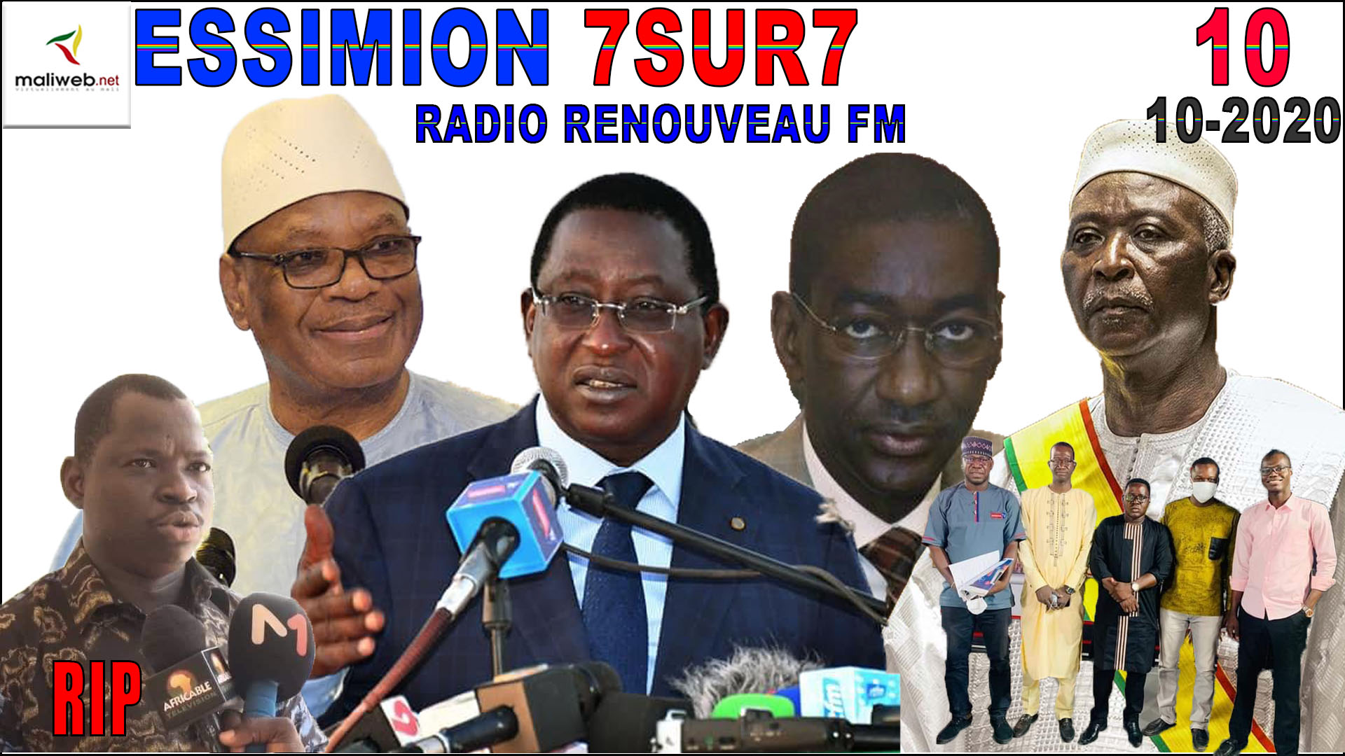 Emission 7/7 de la Radio Renouveau FM du 10 OCTOBRE 2020