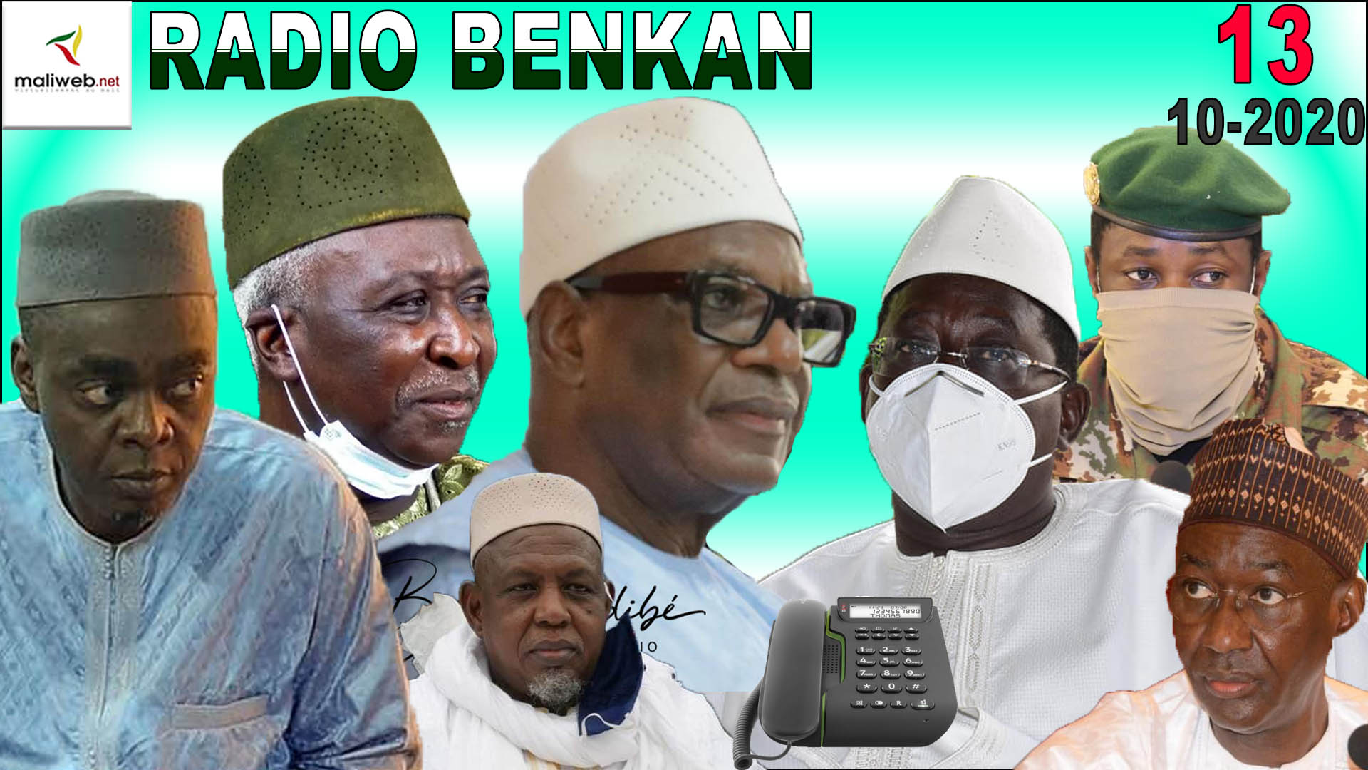 La Revue de la Presse de la Radio BENKAN du 13 octobre 2020