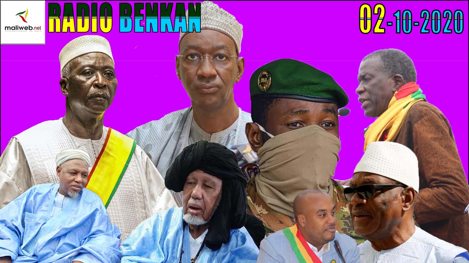 La revue de la presse de la Radio BENKAN du 02 OCTOBRE 2020