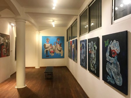 Arts Plastiques : Les œuvres de Famakan : Magassa exposées à Douala