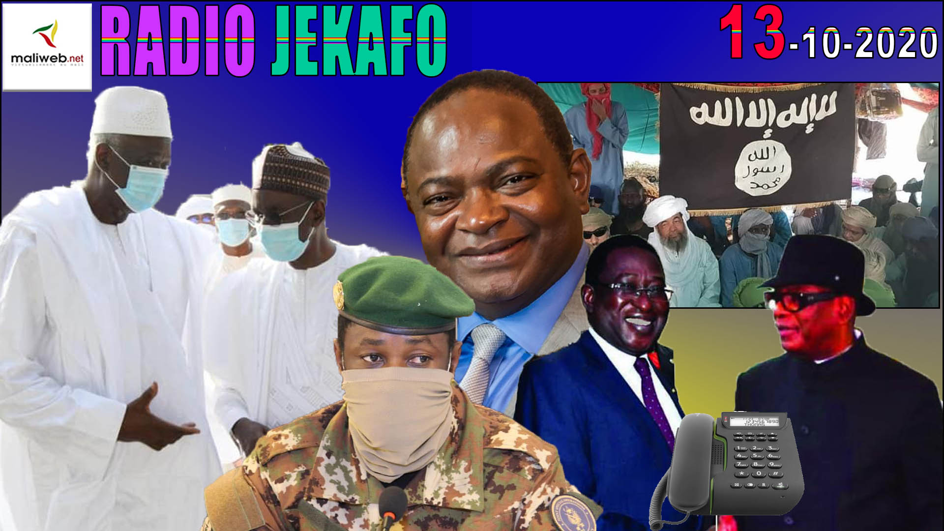 La Revue de la Presse de la Radio JEKAFO du 13 octobre 2020
