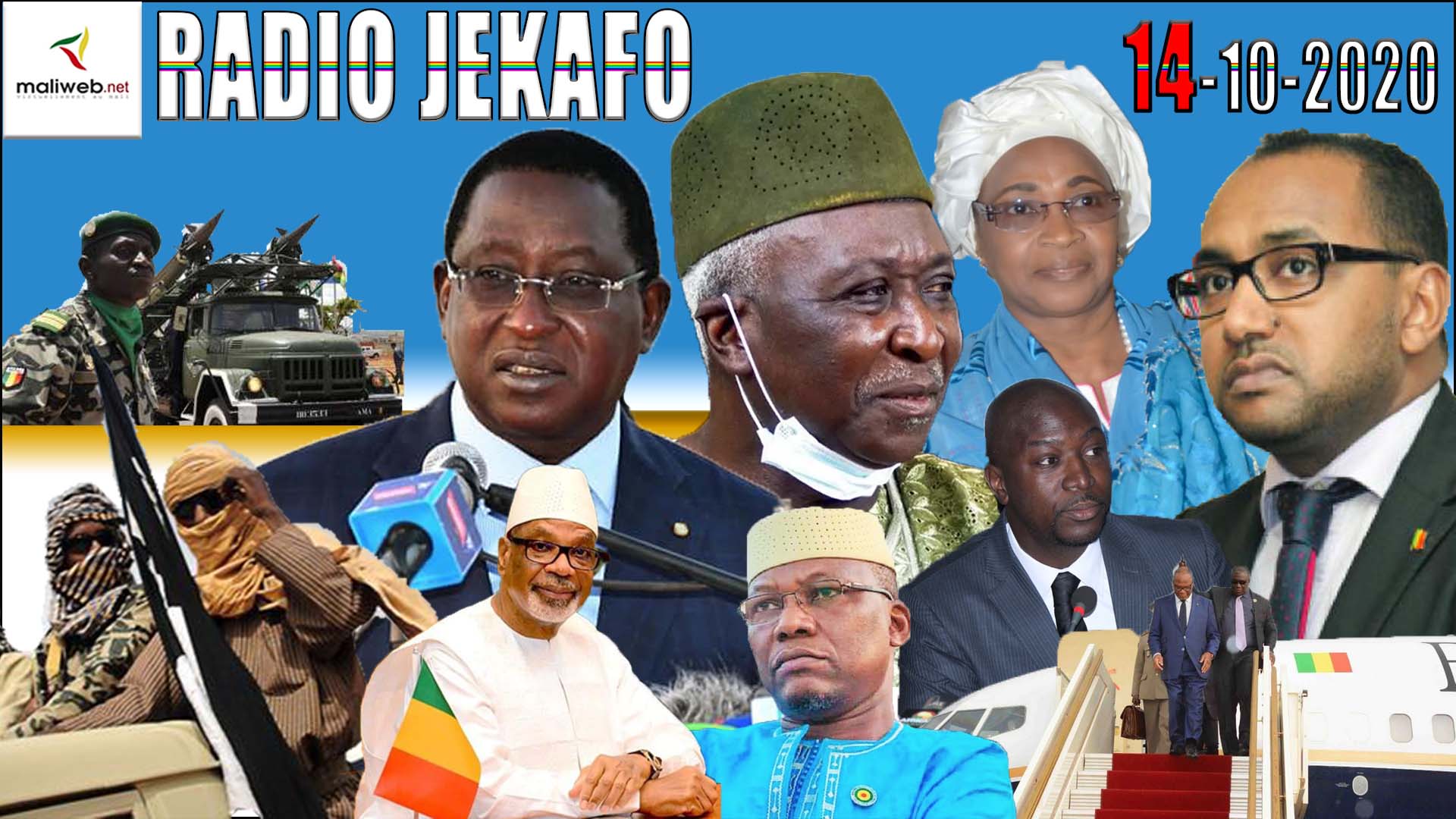 La Revue de la Presse de la Radio JEKAFO du 14 octobre 2020