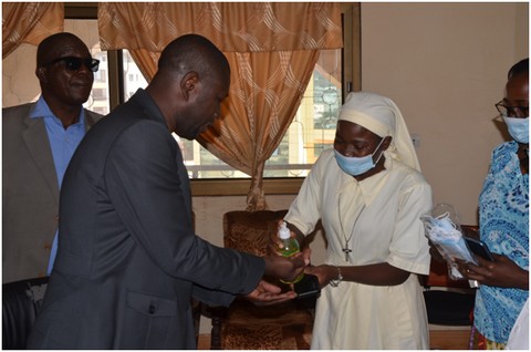 Conférence épiscopale du Mali :   Le ministre Koné rend visite au secrétariat de la CEM