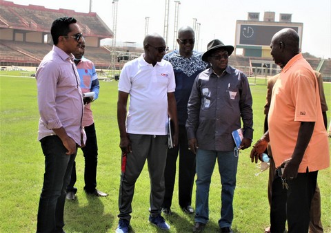 Le ministre des Sports en visite de chantier au Stade du 26 Mars : « Ce stade n’est pas qu’un stade, ce stade représente l’image de notre football au niveau international »