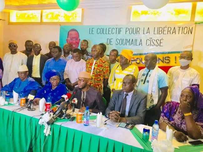 Libération de Soumaïla Cissé :  Le collectif dirigé par Moctar Ousmane Sy célèbre l’atteinte de ses objectifs