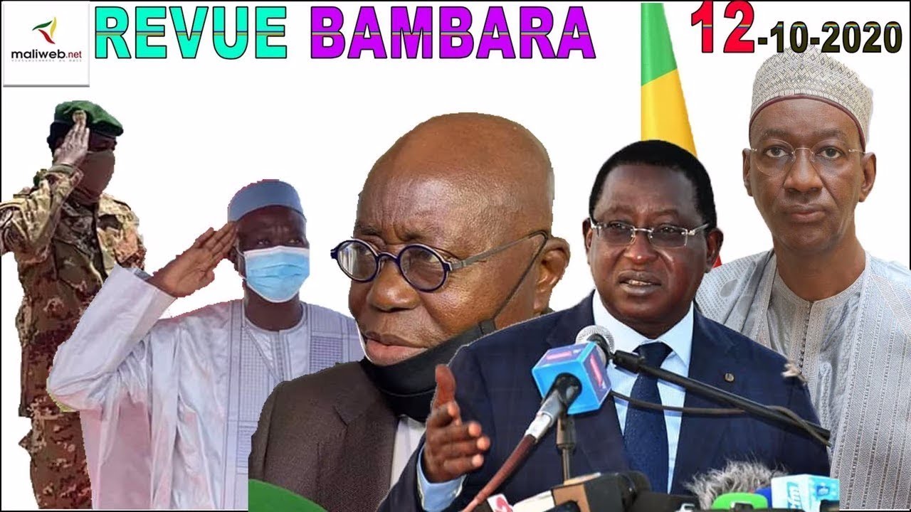 La revue de la Presse en Bambara du 12 octobre 2020