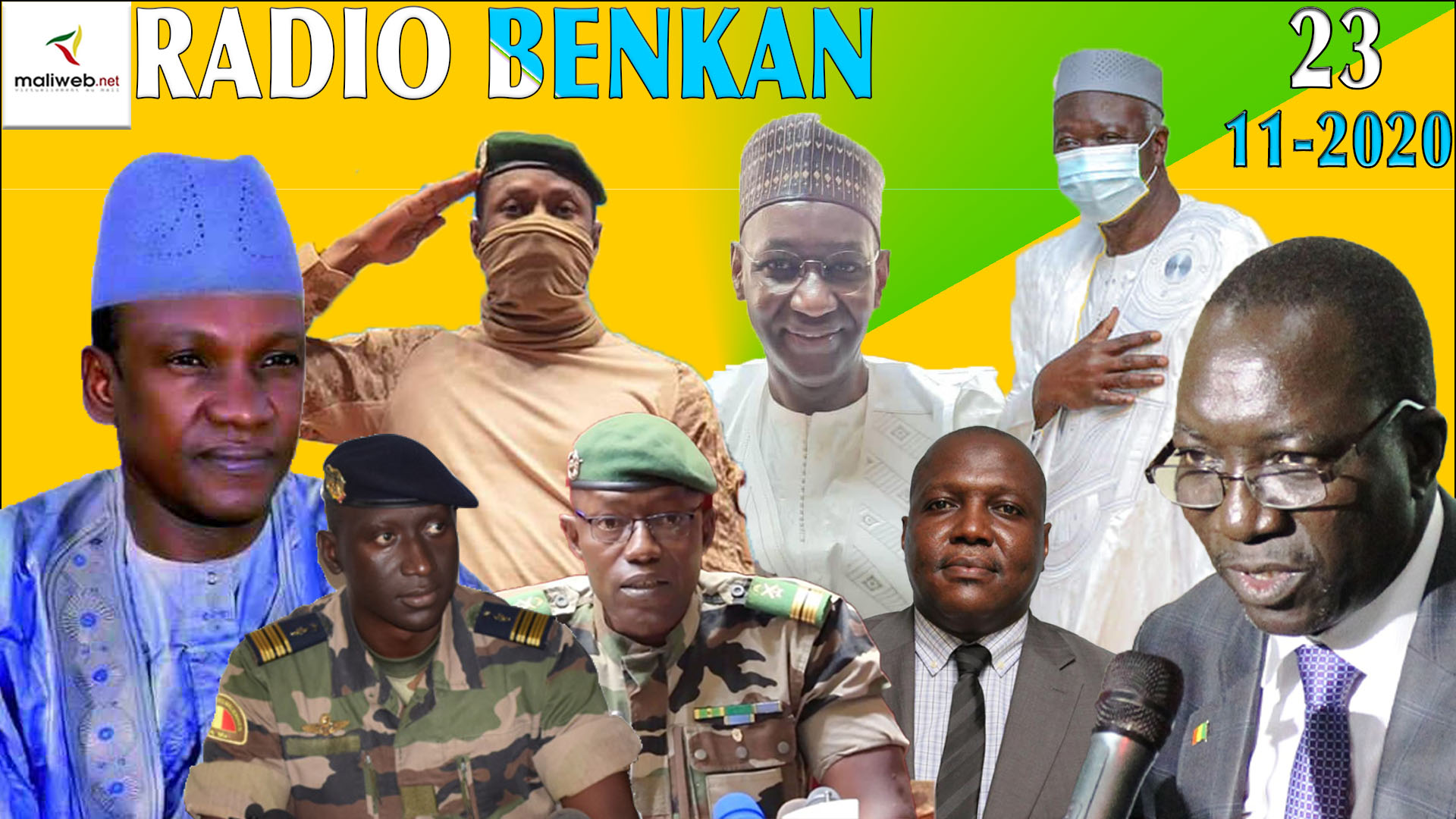 La Revue de la Presse de la Radio BENKAN DU 23 NOVEMBRE 2020