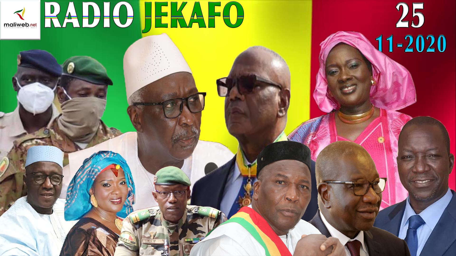 La Revue de la Presse de la Radio JEKAFO DU 25 NOVEMBRE 2020