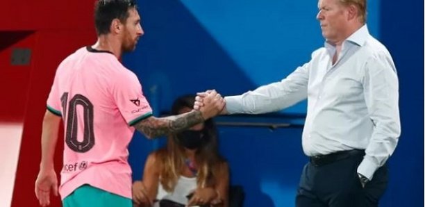 Des "difficultés à gérer” Messi? La réponse de Ronald Koeman