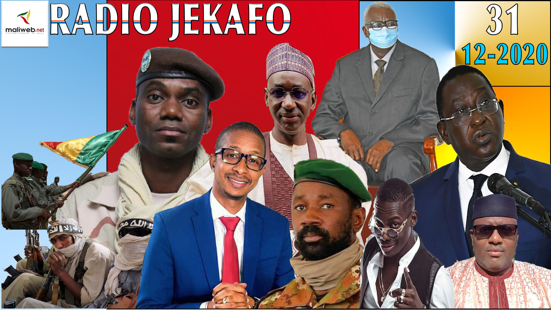 La Revue de Presse de la Radio JEKAFO du 31 décembre 2020