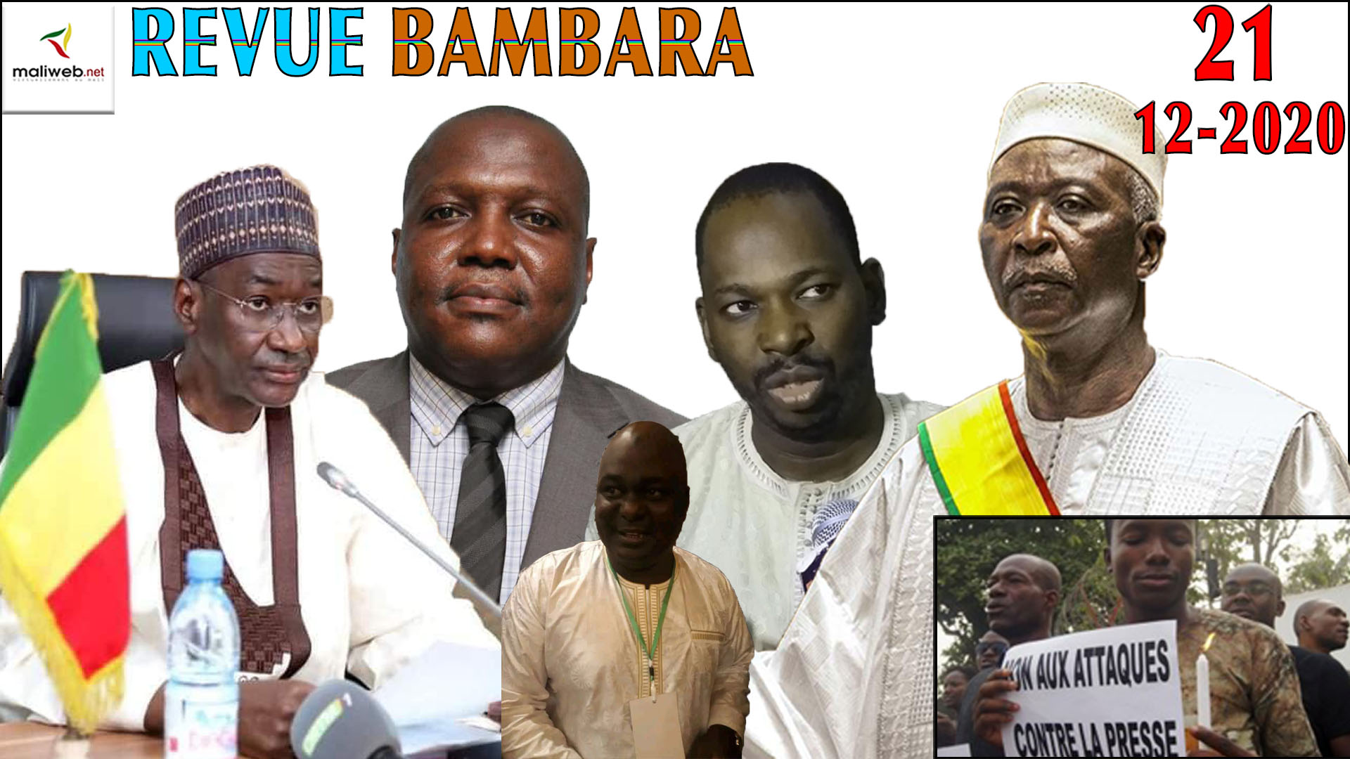 La Revue de Presse en Bambara du 21 décembre 2020