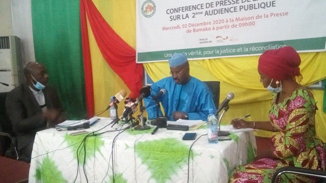 Atteintes au droit à la vie, torture et autres traitements inhumains, cruels ou dégradants au Mali : La CVJR tient sa deuxième audience publique
